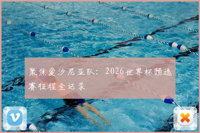 聚焦爱沙尼亚队:2026世界杯预选赛征程全记录