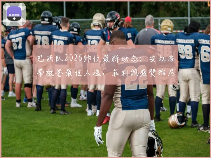 巴西队2026帅位最新动态:安切洛蒂被誉最佳人选,菲利佩盛赞维尼修斯、拉菲尼亚跻身世界前五
