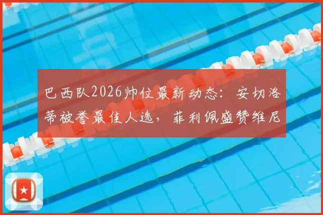 巴西队2026帅位最新动态：安切洛蒂被誉最佳人选，菲利佩盛赞维尼修斯、拉菲尼亚跻身世界前五