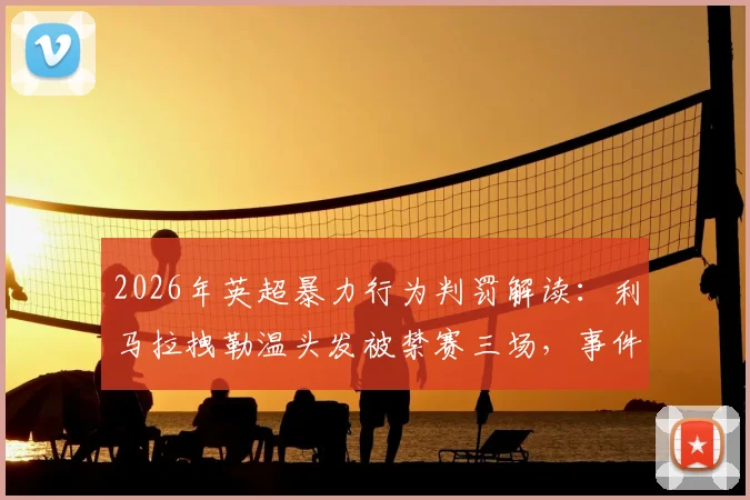 2026年英超暴力行为判罚解读:利马拉拽勒温头发被禁赛三场,事件回顾与规则分析